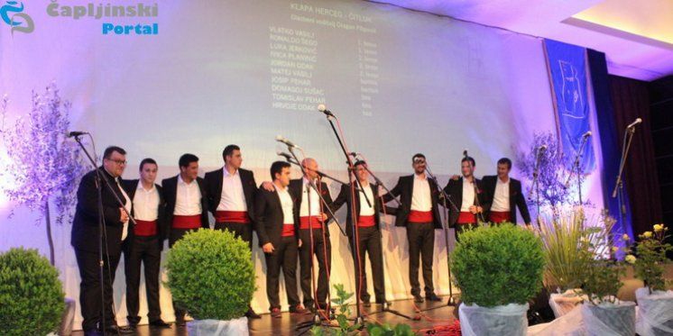 Muška klapa “Herceg” iz Čitluka pod vodstvom don Dragana Filipovića osvojila prvo mjesto na festivalu “Klape na Neretvi”