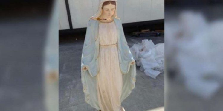 Irački katolici zamolili Svetog Oca da blagoslovi uništeni Gospin kip