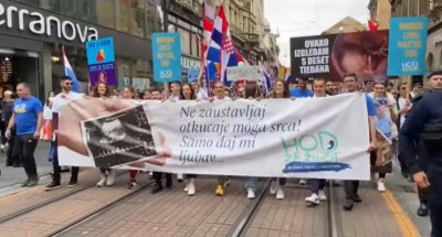 Hod za život u Zagrebu i Vinkovcima