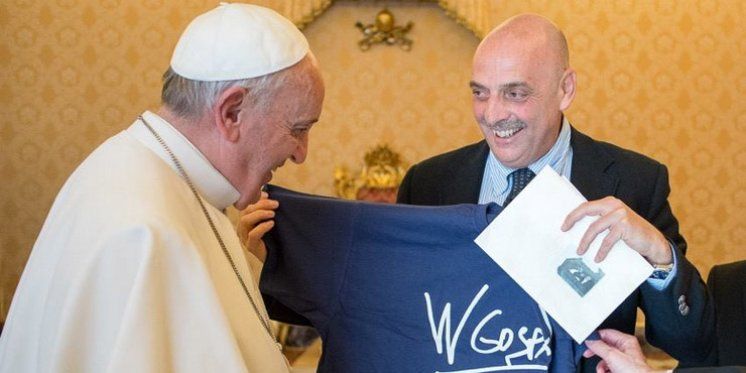 Paolo Brosio posjetio papu Franju