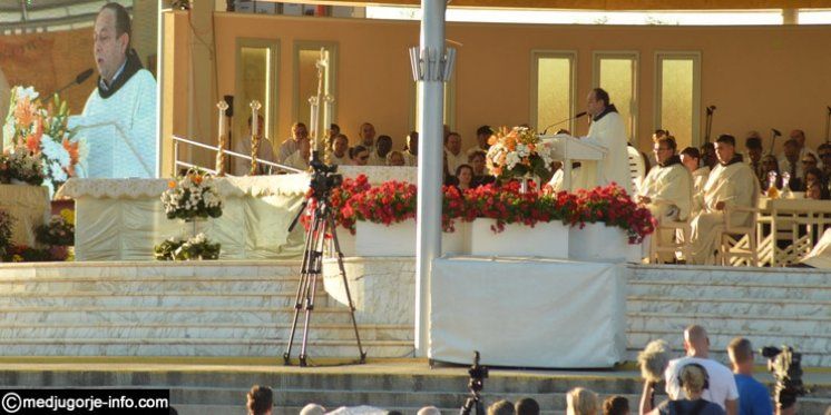 Celebrazione del trentaquattresimo anniversario delle apparizioni della Madonna