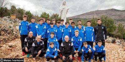 Mladi nogometaši Atalanta B.C. u Međugorju