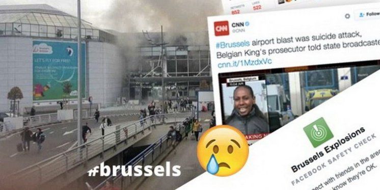Twitter, Facebook, reddit… Kako pratiti događaje u Bruxellesu putem interneta?