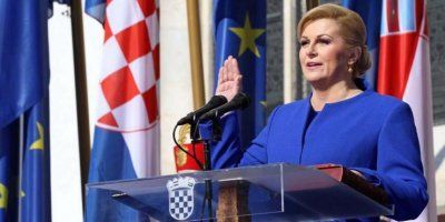 Hrvatska predsjednica Kolinda Grabar Kitarović u Međugorju