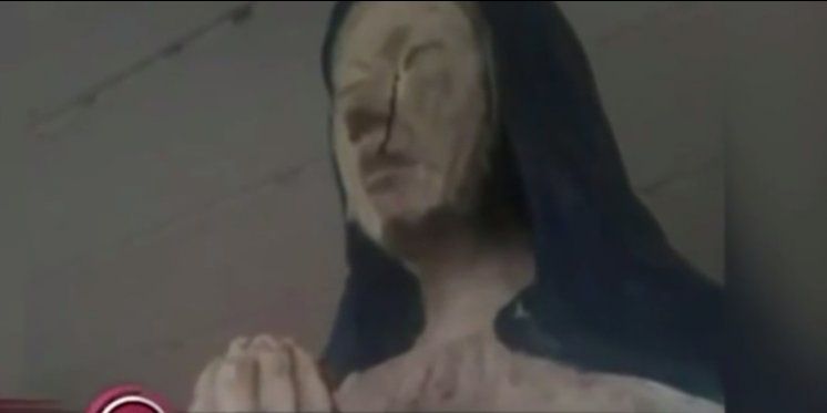 Video Djevice Marije koja plače krvavim suzama