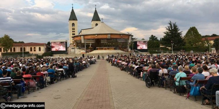 Celebrazione della Festa della Natività della Beata Vergine Maria a Medjugorje