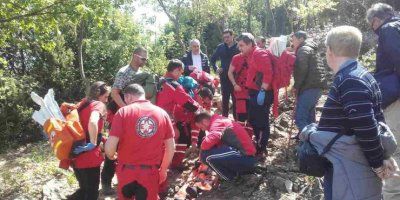 HGSS Čitluk - Međugorje zajedno sa koloegama u akciji: Spasili Talijana koji je imao srčanih problema na Križevcu