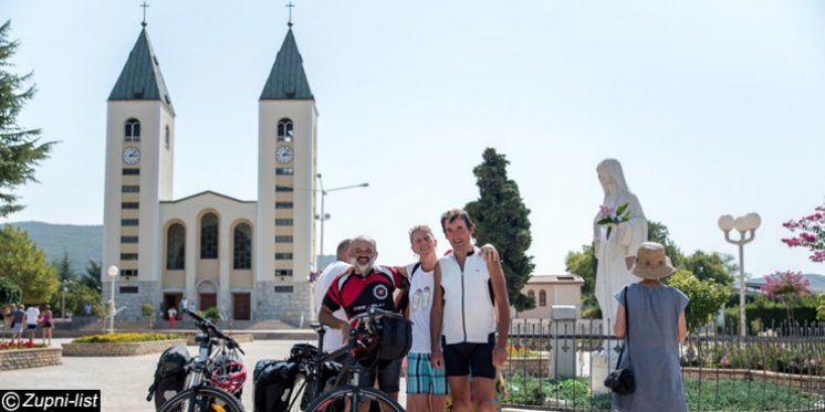 Biciklima iz Italije u Međugorje, 1070 prijeđenih kilometara