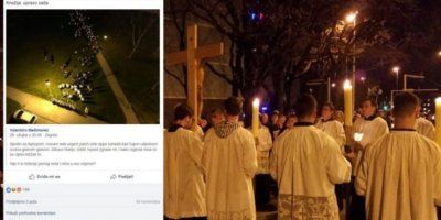 Govor mržnje na FB: Napadali vjernike koji su sudjelovali u pobožnosti križnog puta