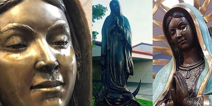 Kip Djevice od Guadalupe plače prave suze ili je to pak maslinovo ulje?