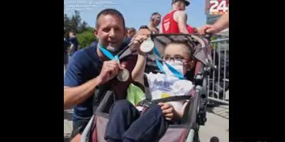 Hrvatski policajac trčao maratone kako bi skupio novce za bolesnog dječaka (8)
