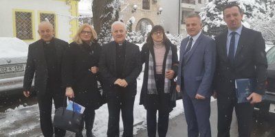 Delegacija Vlade RH pohodila sjedište Banjolučke biskupija