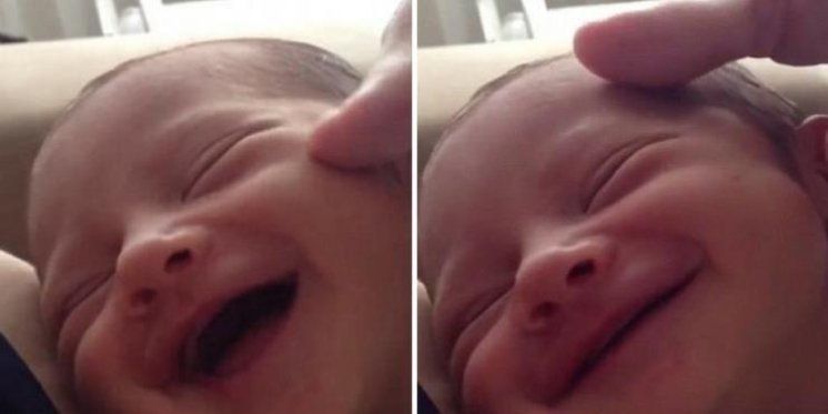 (VIDEO) Ova beba će vam ugrijati srce ― najslađim osmijehom!