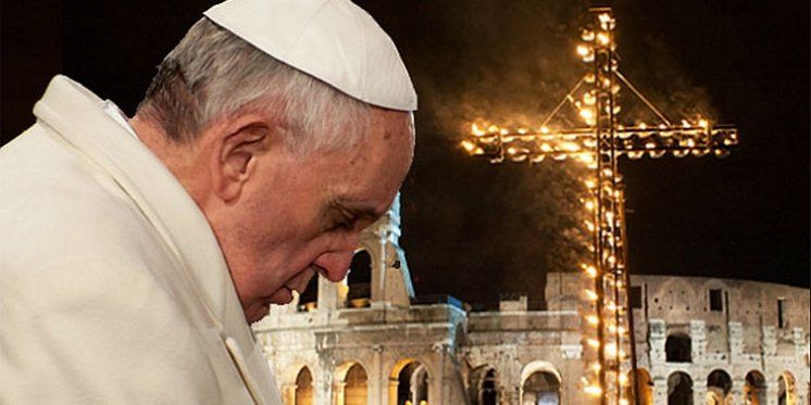Molitva pape Franje na završetku križnoga puta na Koloseju