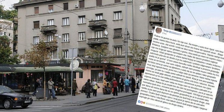 ZAGREPČANKU GANUO POTEZ SUGRAĐANINA KOJI NIJE OKRENUO GLAVU Pukla joj guma na kiši dok je vozila kćer (4), a onda se on samo pojavio...