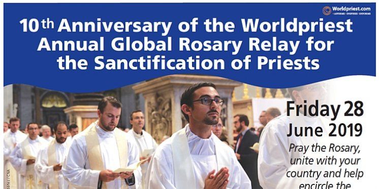 Svjetska molitva krunice za svećenike – molitva koja ujedinjuje laike i svećenike