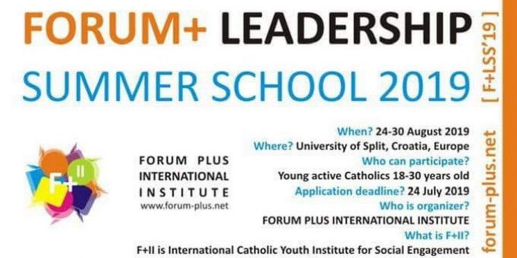FORUM PLUS: Leadership Summer School