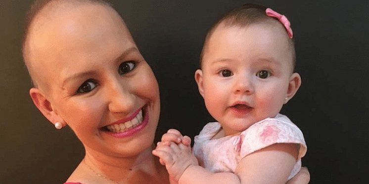 Na početku trudnoće je otkrila da ima rak, no odbila je pobaciti i spasila oba života