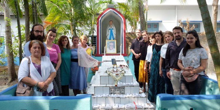 Skupina hrvatskih hodočasnika u Indiji proslavila 105. rođendan najpoznatijeg hrvatskog misionara