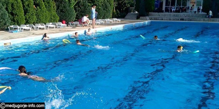 Ljetna škola plivanja u Međugorju
