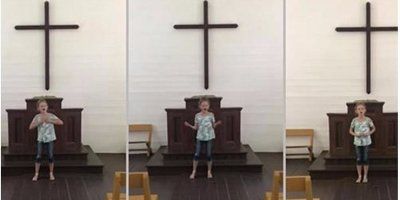 (VIDEO) Djevojčica (12) je zapjevala u praznoj crkvi, a ono što Duh Sveti čini po njoj je izvanredno