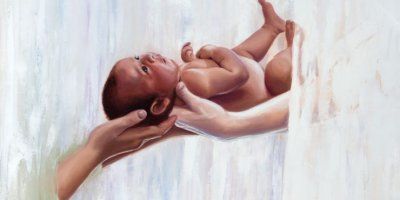 Dirljiv prikaz predaje djeteta majci iz ruku Nebeske Majke oduševio, umjetnica svjedoči: &quot;Najprivilegiraniji poziv žene je da bude majka&quot;