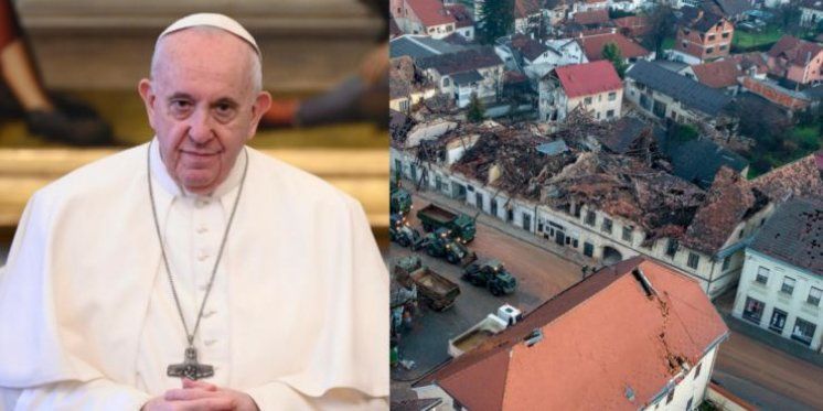 Papa Franjo donirao Hrvatskom Caritasu 100 tisuća eura za potresom pogođeno područje