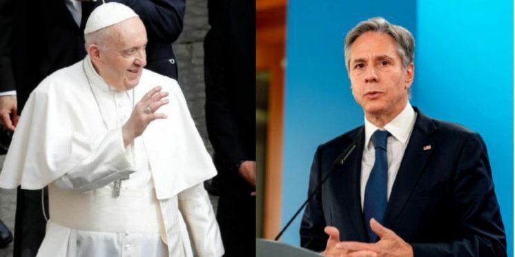 Službeno potvrđen susret pape Franje i američkog šefa diplomacije Antonyja Blinkena