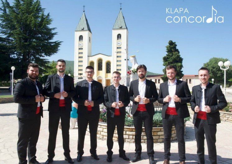 Klapa Concordia iz Međugorja snimila pjesmu pod imenom „ Međugorskoj Kraljici“