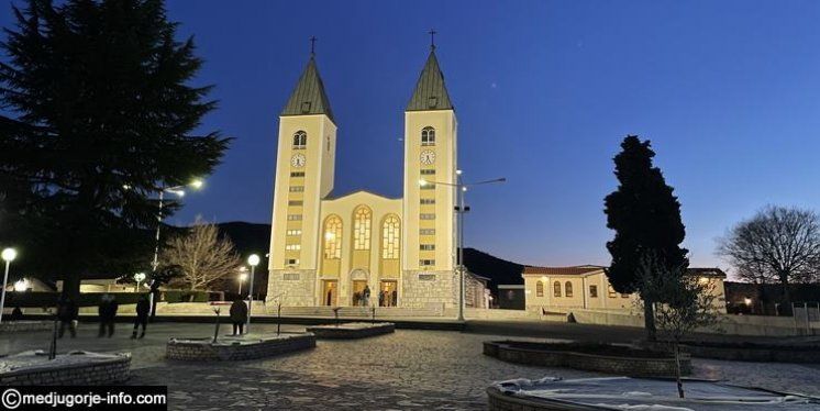 Župne obavijesti i molitveni program u Međugorju