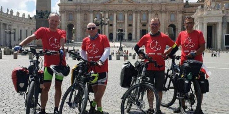 Poljski katolici stigli u Rim nakon 17 dana hodočašća biciklima