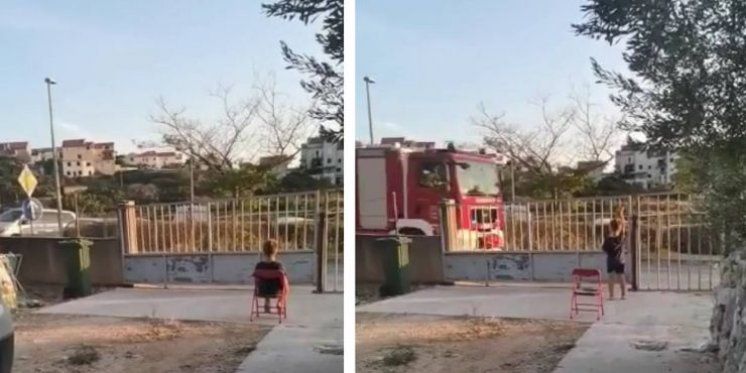 DIRLJIVO Dječak satima čekao vatrogasce da im zahvali što gase vatru na Hvaru