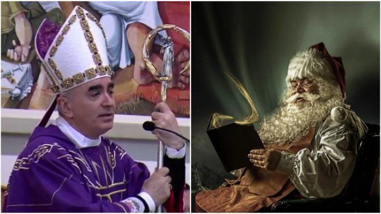 Katolički biskup rekao da “Djed Mraz ne postoji” pa doživio napade sa svih strana