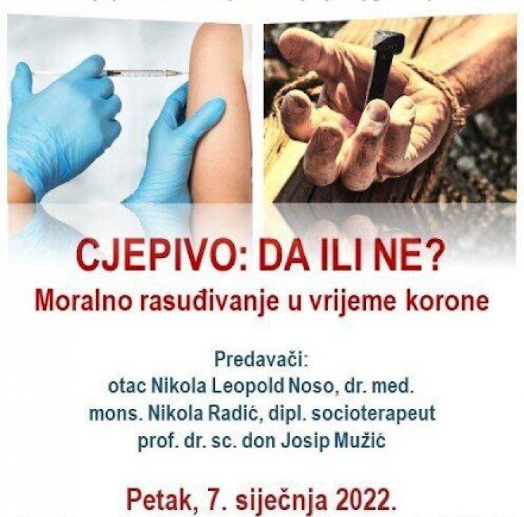 Cjepivo – da ili ne? O. Nikola Leopold Noso, mons. Nikola Radić, prof. sr. sc. don Josip Mužić