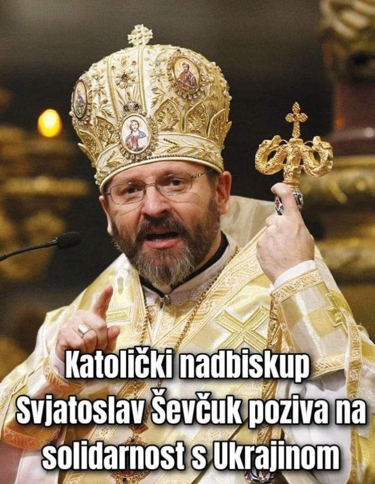 Kijevski nadbiskup Ševčuk pozvao na solidarnost s Ukrajinom
