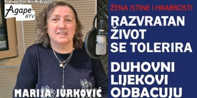 MARIJA JURKOVIĆ: Temelj svega je duhovno zdravlje čovjeka