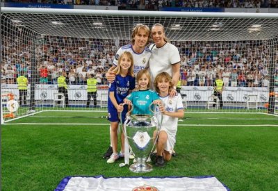 Modriću je obitelj na prvom mjestu: Time se pohvalio i nakon novog osvajanja Lige prvaka