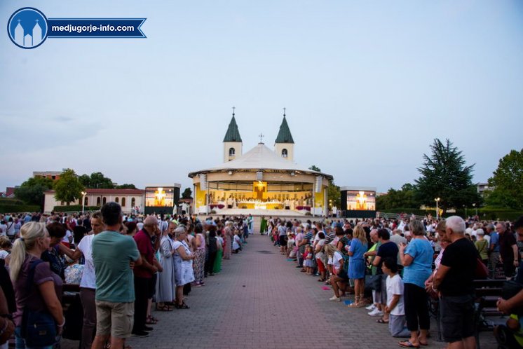 KRAJ KOLOVOZA: MEĐUGORJE i DALJE BOGATO HODOČASNICIMA