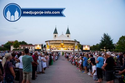 KRAJ KOLOVOZA: MEĐUGORJE i DALJE BOGATO HODOČASNICIMA