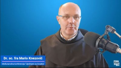 Fra Mario Knezović na 1. međunarodnoj konferenciji u Hrvatskoj za obustavu Agende 2030 &quot;UJEDINJENI ZA ČOVJEKA&quot;