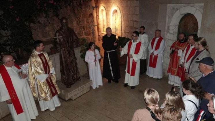 U Jeruzalemu svečano otkriven kip sv. Nikole Tavelića