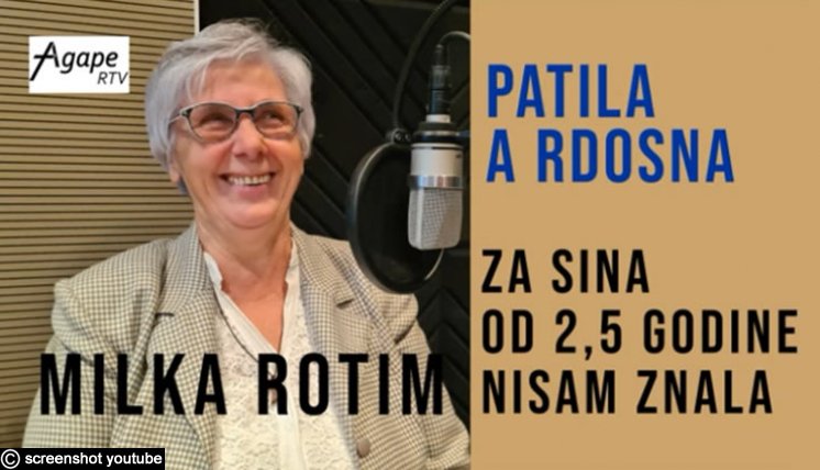 Milka Rotim: Patnja koja donosi radost