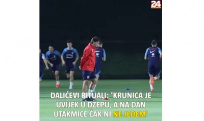 Zlatko Dalić: &#039;Krunica je uvijek u džepu, a na dan utakmice čak ni ne jedem&#039;