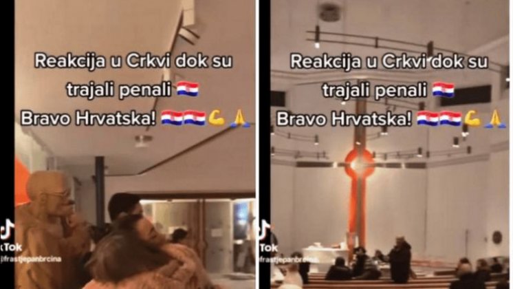 Nevjerojatan video iz Njemačke: I tijekom ispovijedi, Hrvati su pratili Vatrene u pobjedi protiv Brazila, pogledajte reakcije