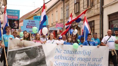 Održan Hod za život, obitelj i Hrvatsku u Varaždinu i Kninu