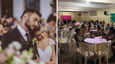Ovo se ne viđa često: Mladenci na svadbenoj večeri okupili i nahranili siromahe
