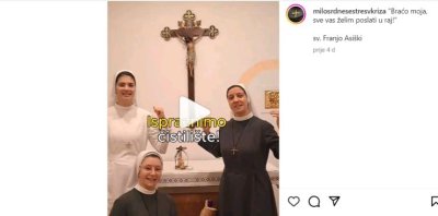 ISPRAZNIMO ČISTILIŠTE! Video Milosrdnih sestara sv. Križa oduševio Hrvatsku