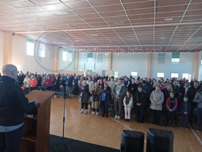 Fra Ante Barišić sa 250 hodočasnika iz Hrvatske u Međugorju