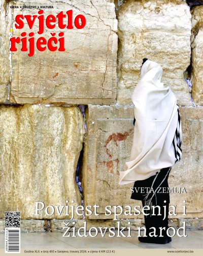 Travanjski broj revije Svjetlo riječi: „Sveta Zemlja: Povijest spasenja i židovski narod”