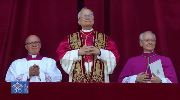 PAPA LAV XIV.: Neka mir bude sa svima vama! Bog vas sve ljubi i zlo neće pobijediti